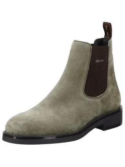 Leren chelseaboots 