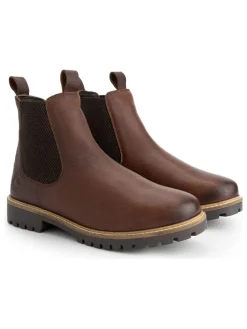 Leren chelseaboots 