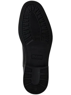 Leren chelseaboots zwart