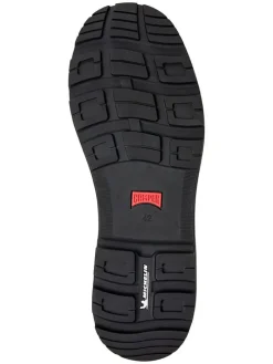 Leren chelseaboots zwart