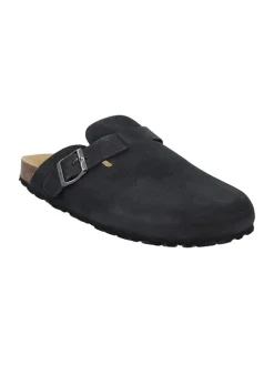 Leren clogs 