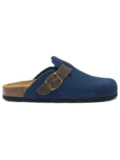 Leren clogs 
