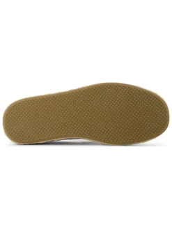 Leren espadrilles grijs