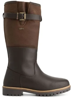 Leren laarzen "Hyllestad" bruin