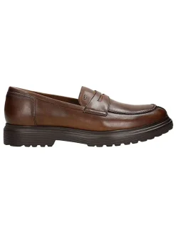 Leren mocassins bruin