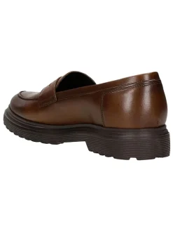 Leren mocassins bruin
