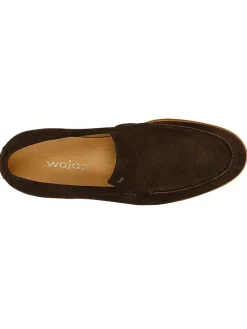 Leren mocassins bruin