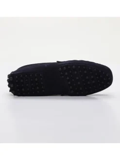 Leren mocassins 