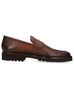 Leren mocassins 