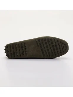Leren mocassins 