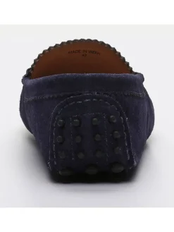 Leren mocassins 