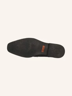 Leren mocassins "Dino 1" zwart