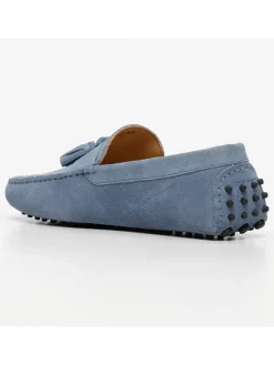 Leren mocassins 