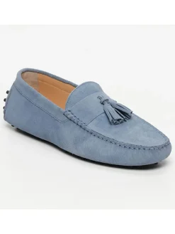 Leren mocassins 