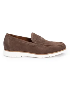 Leren mocassins "Gladstone" bruin