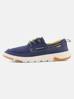 Leren mocassins 