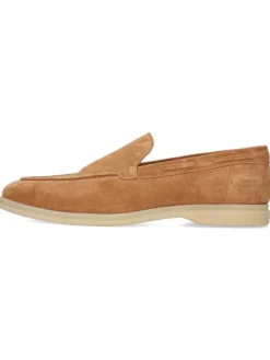 Leren mocassins 