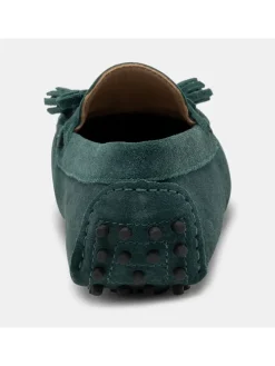 Leren mocassins 
