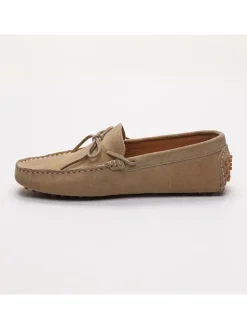 Leren mocassins 