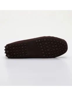 Leren mocassins 