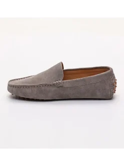 Leren mocassins 