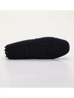 Leren mocassins 
