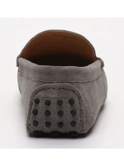 Leren mocassins 