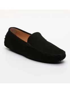 Leren mocassins 