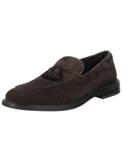 Leren mocassins "Lozham" bruin