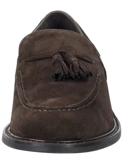 Leren mocassins 