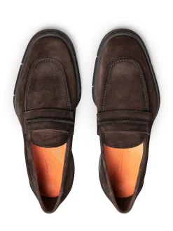 Leren mocassins "Nagai" bruin