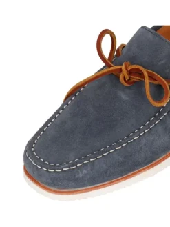 Leren mocassins "Nelson 21" blauw