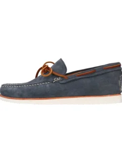 Leren mocassins 