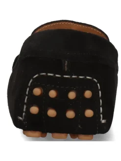 Leren mocassins 