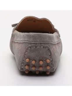 Leren mocassins 