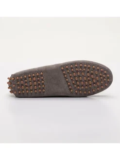 Leren mocassins 
