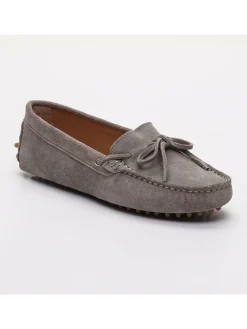 Leren mocassins 