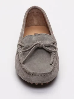Leren mocassins 