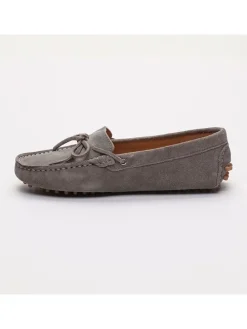 Leren mocassins 