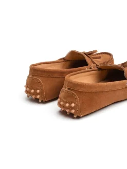Leren mocassins 