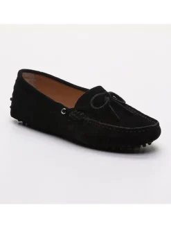 Leren mocassins 