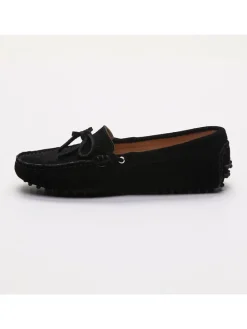 Leren mocassins 