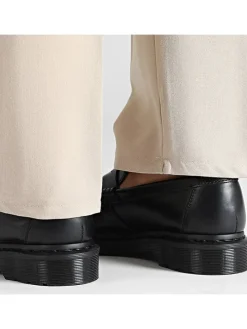 Leren mocassins 