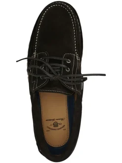 Leren mocassins "Tratton" donkerblauw