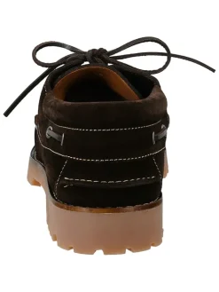 Leren mocassins "Tratton" donkerblauw