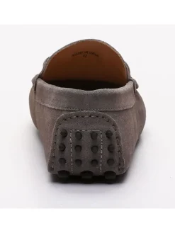 Leren mocassins 
