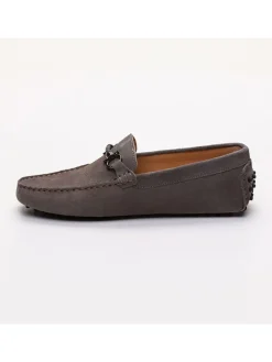 Leren mocassins 