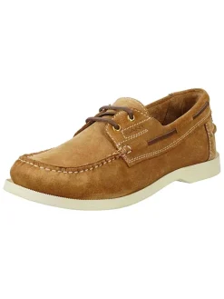 Leren mocassins 