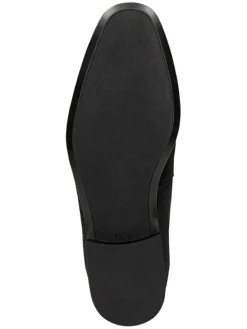 Leren mocassins zwart