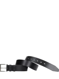 Leren riem zwart